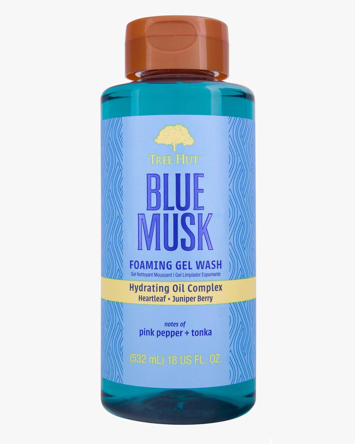 Tree Hut Blue Musk Foaming Gel Wash