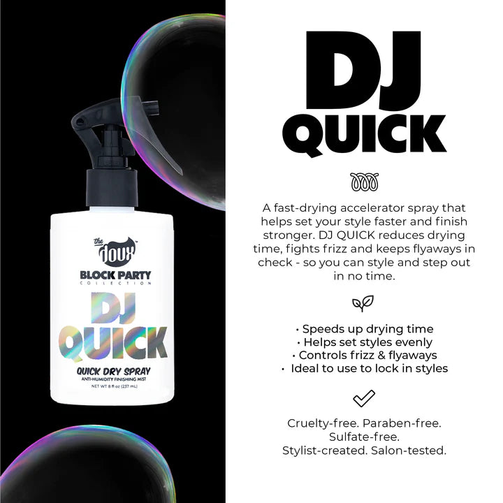 THE DOUX DJ QUICK Quick Dry Spray 8oz