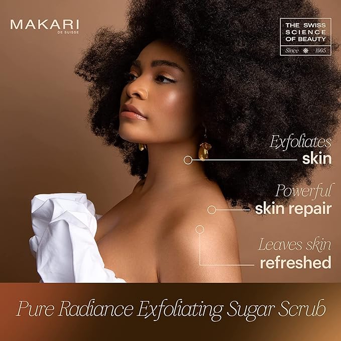 Makari PURE RADIANCE EXFOLIATING SCRUB WITH POMEGRANATE ENZYMES