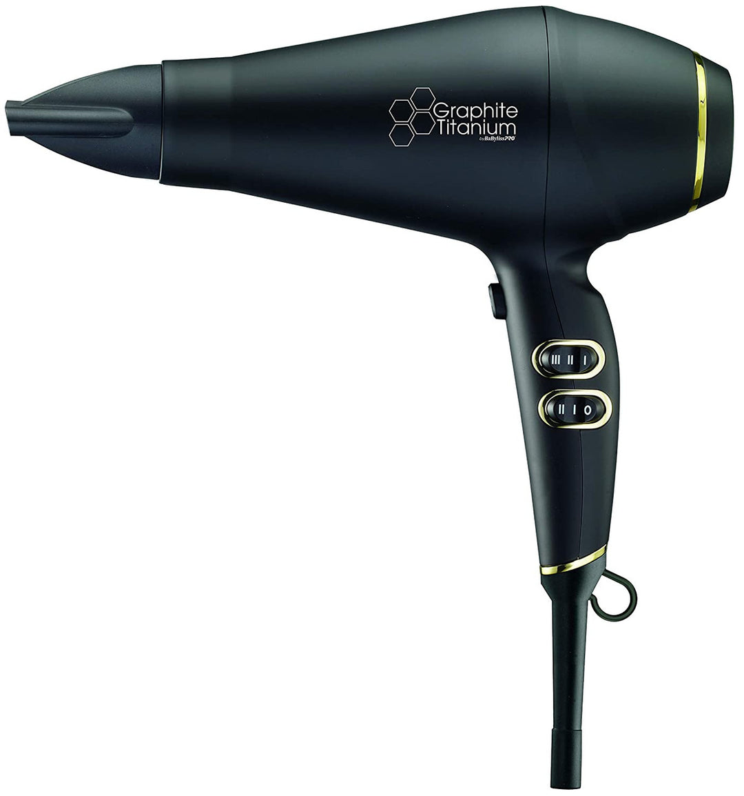 BaBylissPRO Graphite Titanium Ionic Hair Dryer and Flat Iron Set