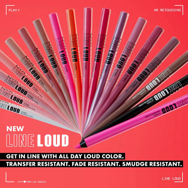 NYX Professional Makeup Line Loud Vegan Longwear Lip Liner