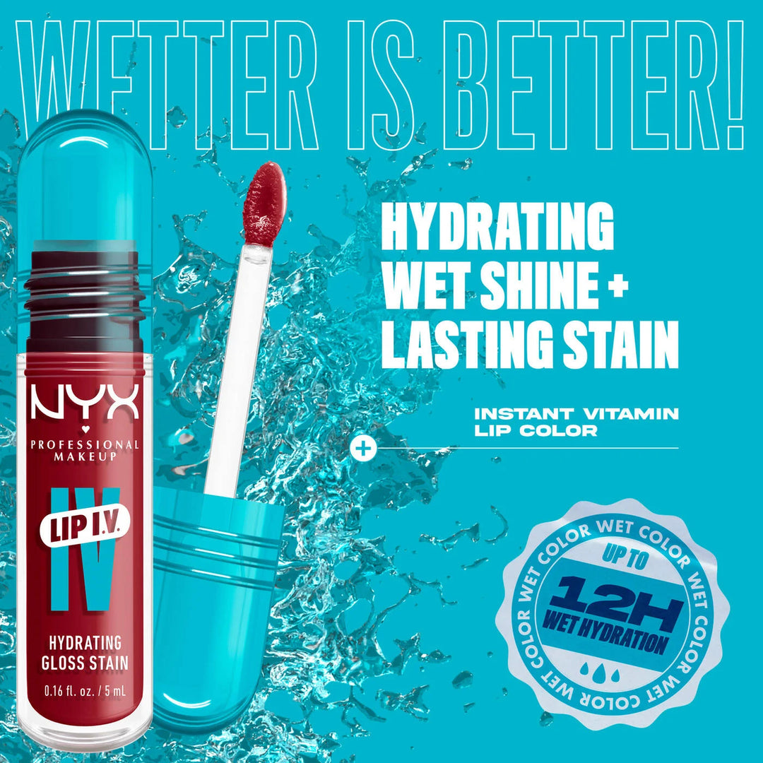 NYX Professional Makeup Lip Iv Hydrating Gloss Stain