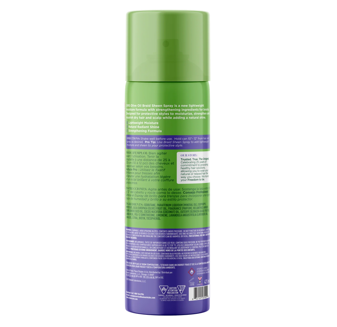 ORS Olive Oil Braidzone Braid Sheen Spray