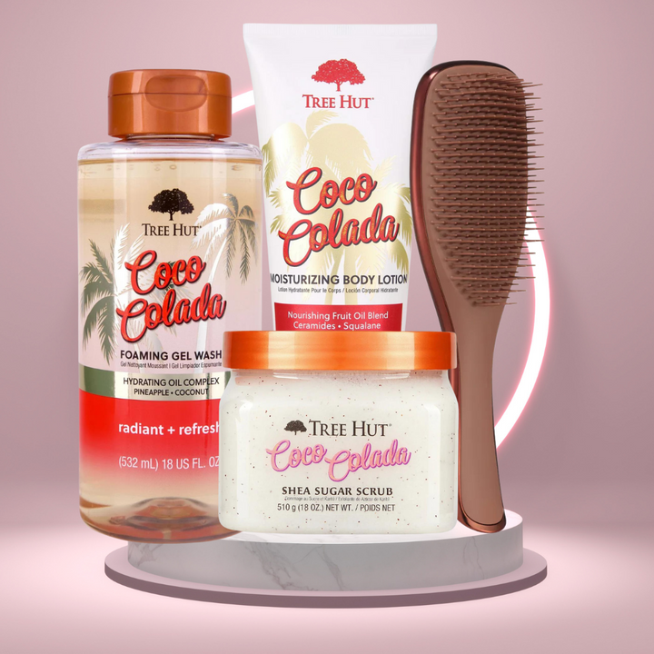 Tree Hut & Tangle Teezer Bundle: Coco Colada & The Ultimate Detangler