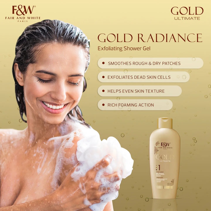 Fair and White 1: Gold Argan Shower Gel 1000ml