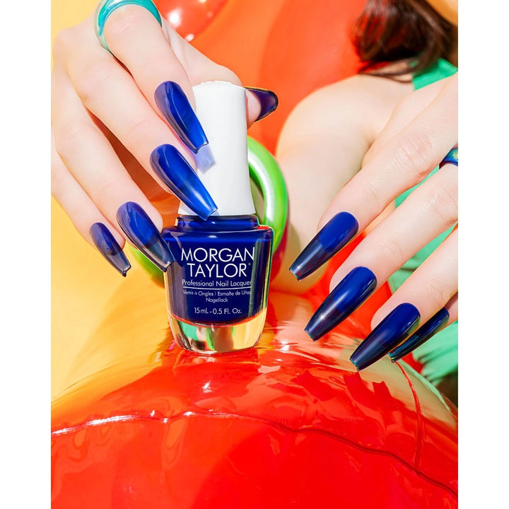 Morgan Taylor Nail Lacquer Blue Crush Rush (Keep It Juicy Collection)