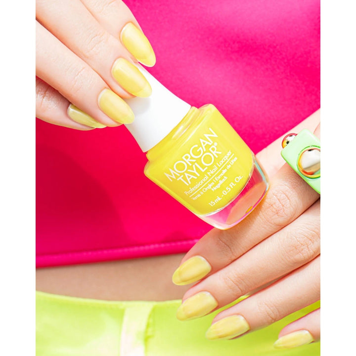 Morgan Taylor Nail Lacquer Lemon Drop Lush (Keep It Juicy Collection)