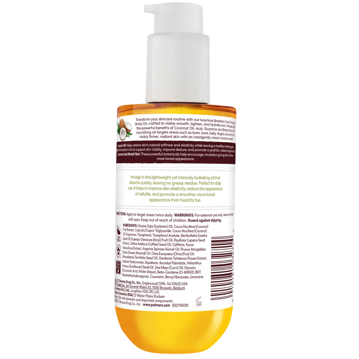 Palmer's Brazilian Coco Firming Bum, Bust & Body Oil
