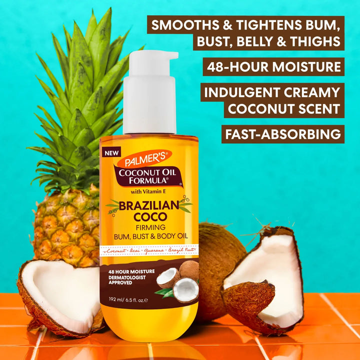 Palmer's Brazilian Coco Firming Bum, Bust & Body Oil