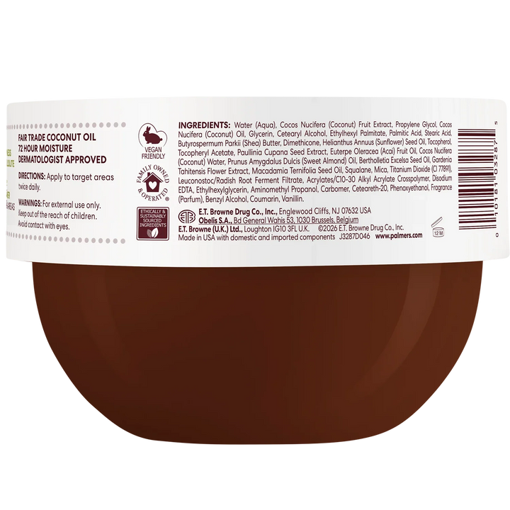 Palmer's Brazilian Coco Whipped Bum, Bust & Body Cream