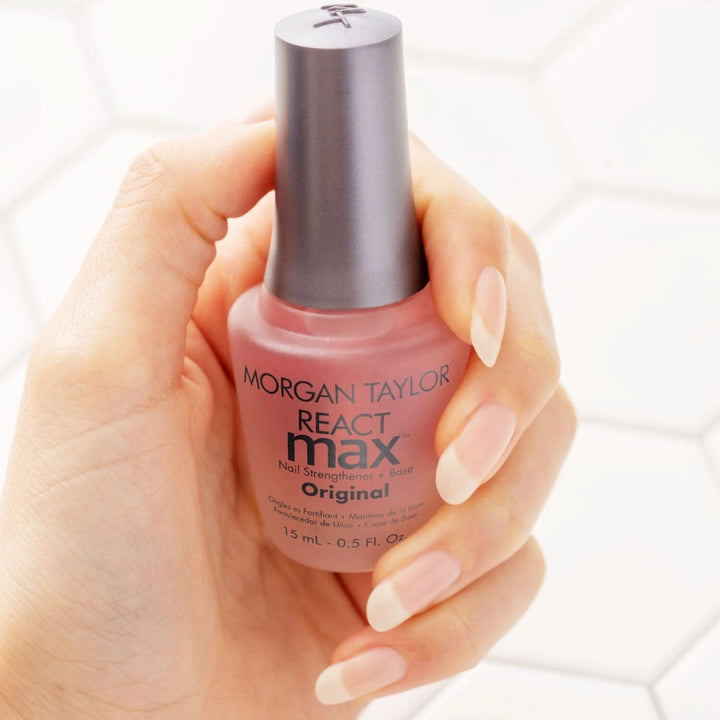 Morgan Taylor REACTmax Original Nail Strengthener and Extended Wear Base Coat