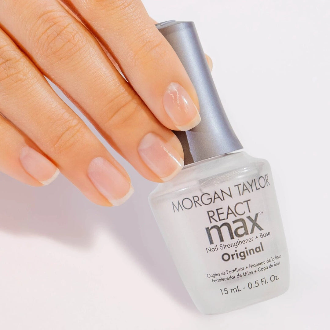 Morgan Taylor REACTmax Original Nail Strengthener and Extended Wear Base Coat