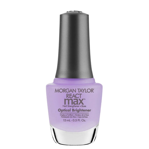 Morgan Taylor REACTmax Optical Brightener Nail Strengthener and Extended Wear Base Coat