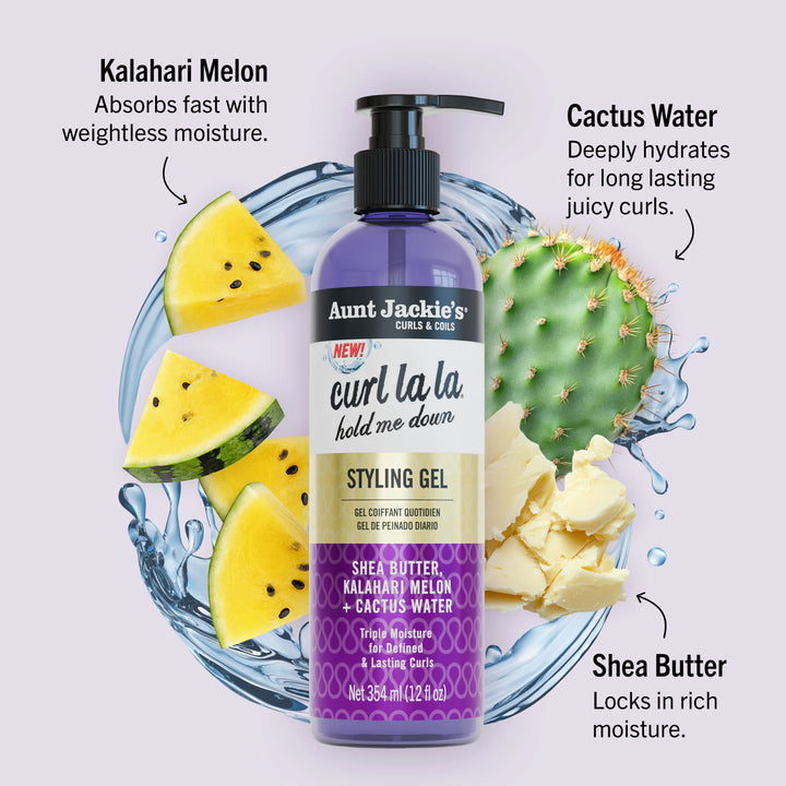 Aunt Jackie's Curl La La Hold Me Down Styling Gel