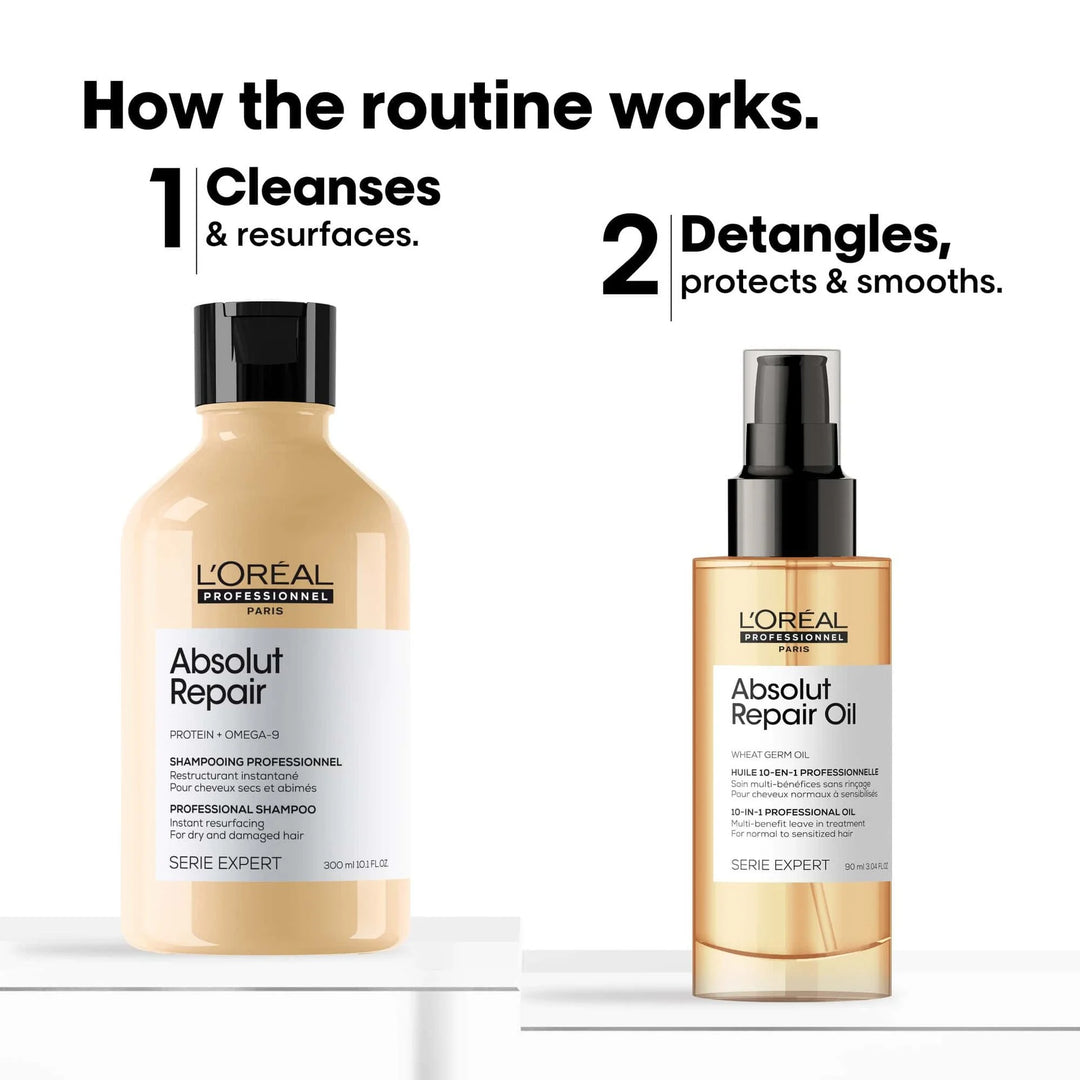 L'OREAL PROFESSIONNEL Serie Expert Absolut Repair 10-in-1 Perfecting Oil.