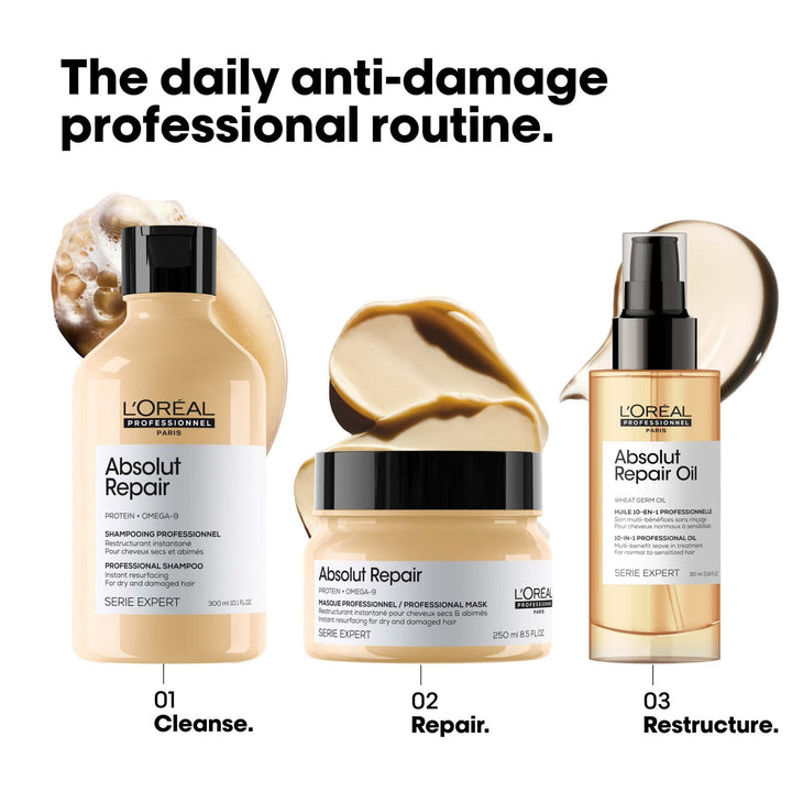 L'OREAL PROFESSIONNEL Serie Expert Absolut Repair 10-in-1 Perfecting Oil.