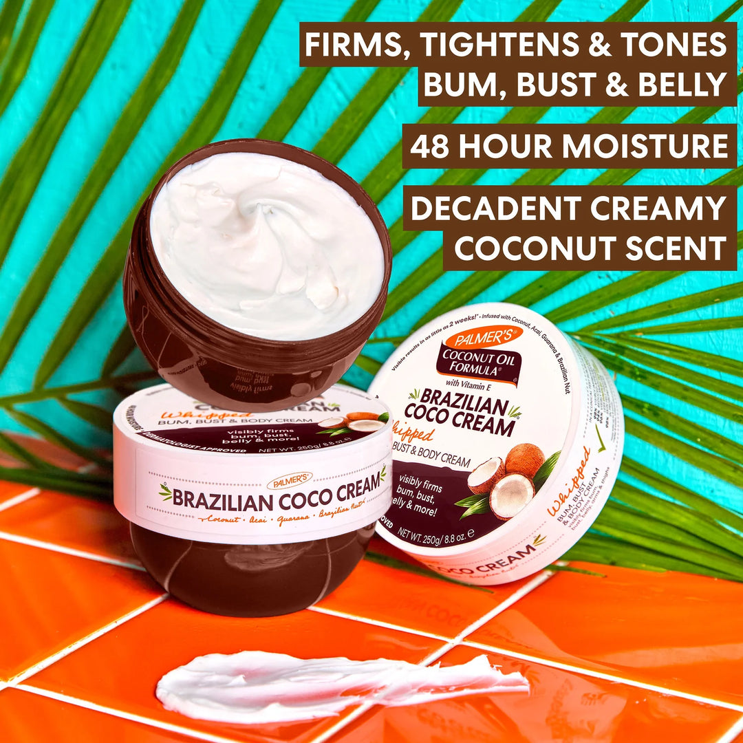 Palmer's Brazilian Coco Whipped Bum, Bust & Body Cream