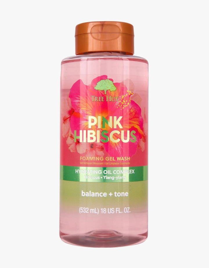 Tree Hut Pink Hibiscus Foaming Gel Wash