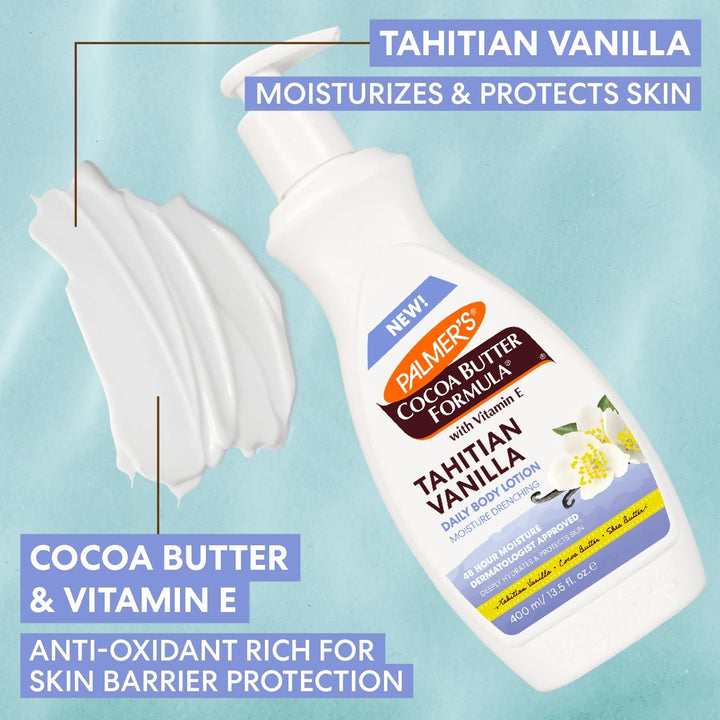 Palmers Tahitian Vanilla Moisture Drenching Body Lotion 8.5 oz