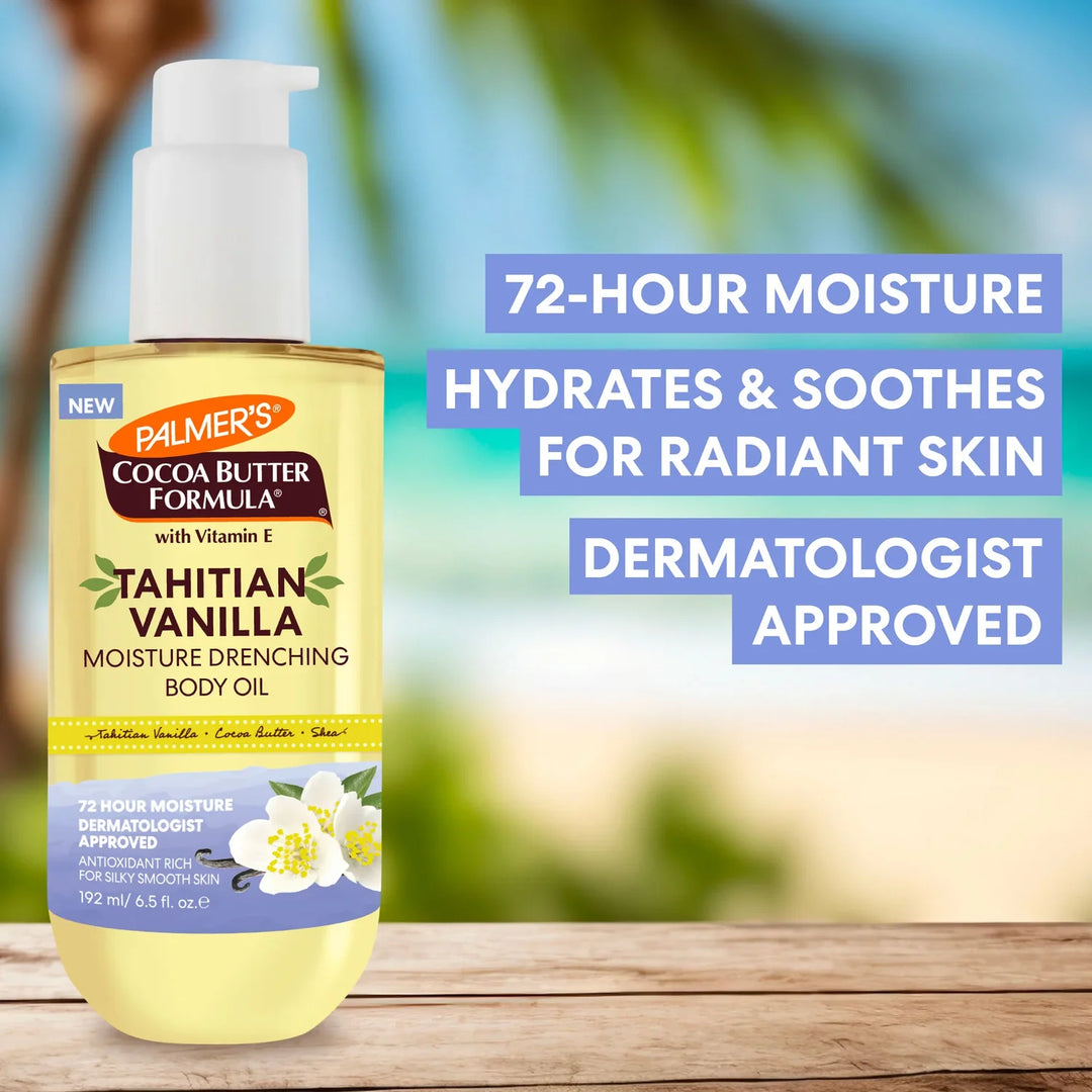Palmers Tahitian Vanilla Moisture Drenching Body Oil