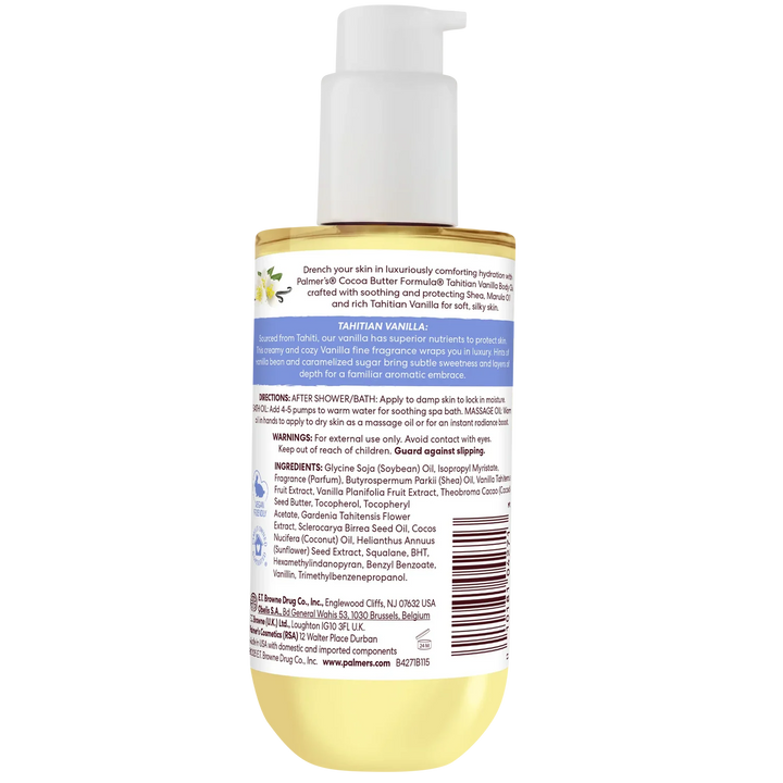 Palmers Tahitian Vanilla Moisture Drenching Body Oil