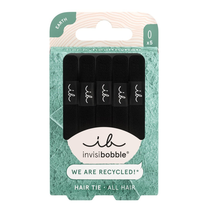 Invisibobble HAIR TIE Black 5pcs