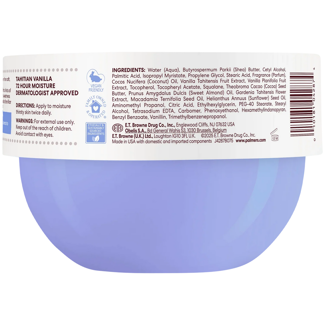Palmers Tahitian Vanilla Moisture Drenching Whipped Body Cream