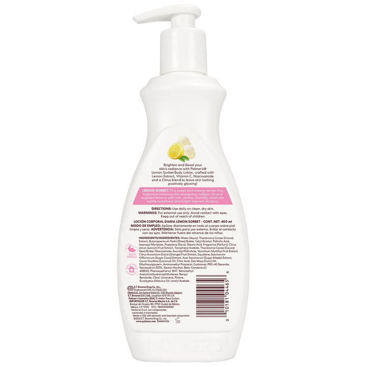 Palmers Lemon Sorbet Brightening Body Lotion
