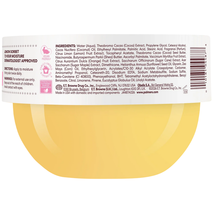 Palmer's Lemon Sorbet Brightening Body Cream