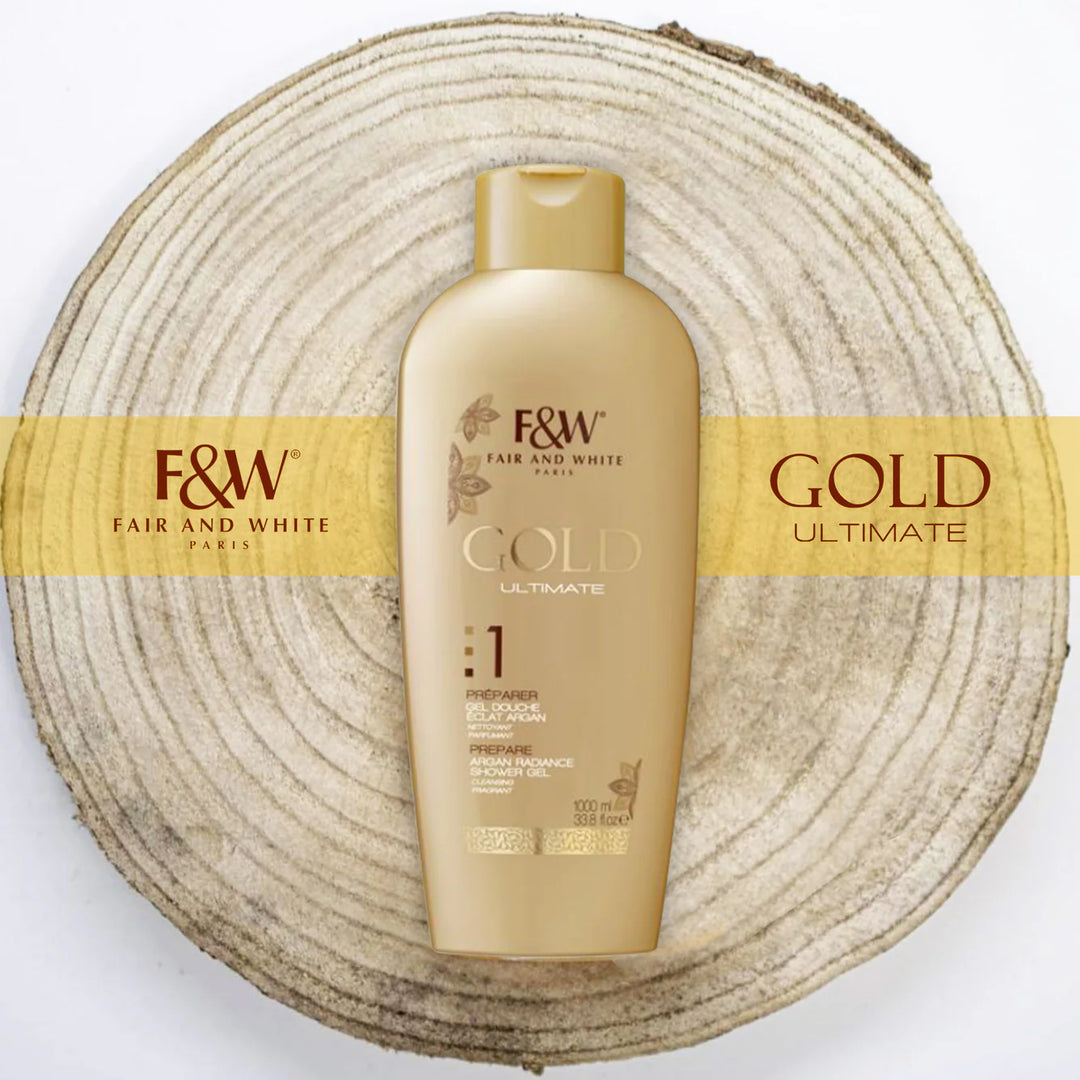 Fair and White 1: Gold Argan Shower Gel 1000ml