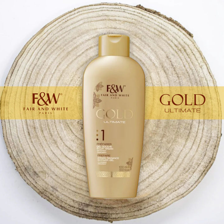 Fair and White 1: Gold Argan Shower Gel 1000ml