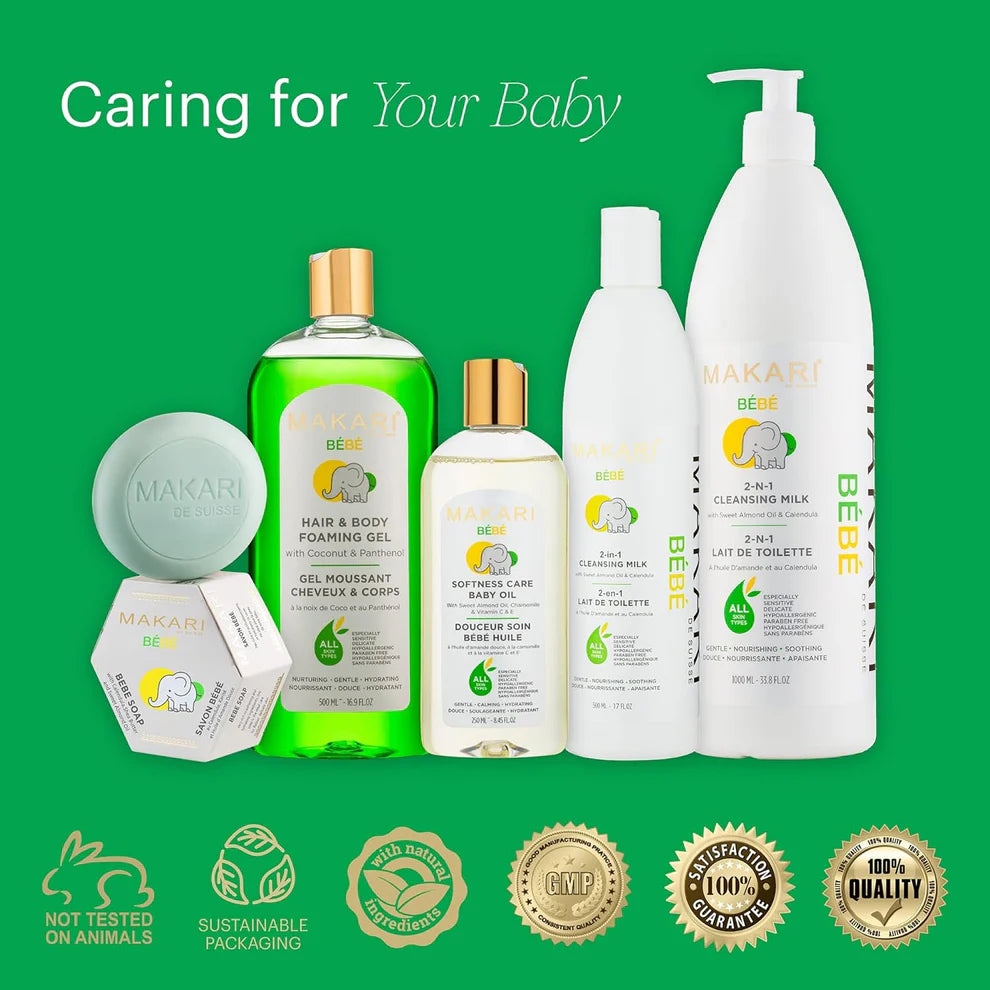 Makari BABY HAIR & BODY FOAMING GEL