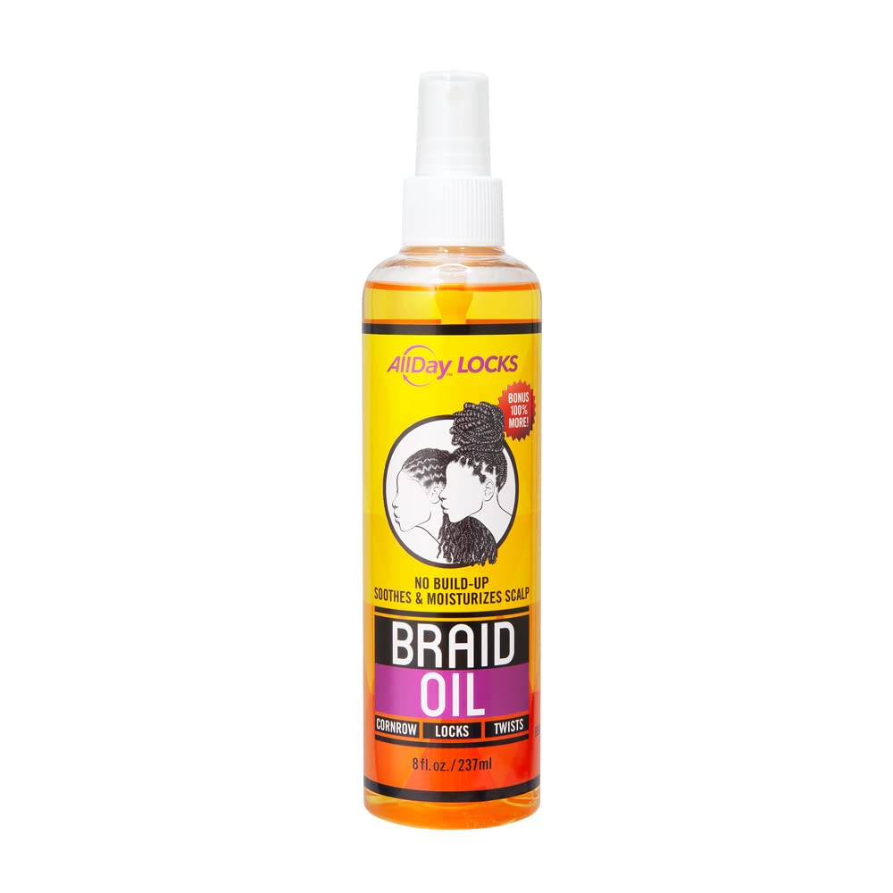 AllDay Locks Braid Oil (8 OZ)