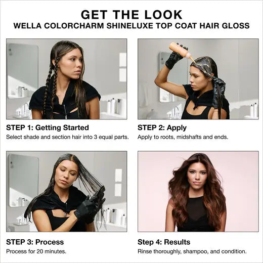 Wella ColorCharm ShineLuxe Top Coat Hair Gloss