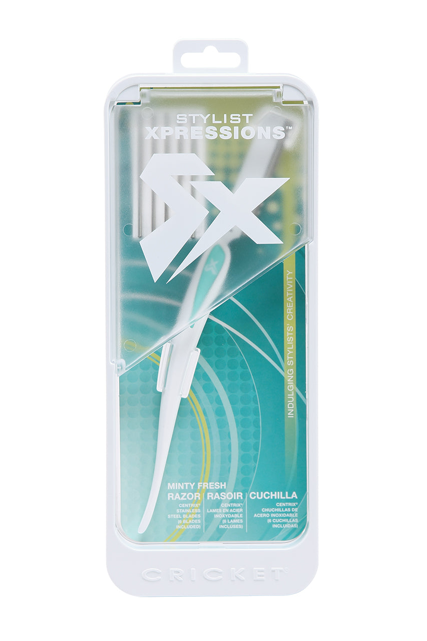 Cricket Stylist Xpressions Minty Fresh Razor