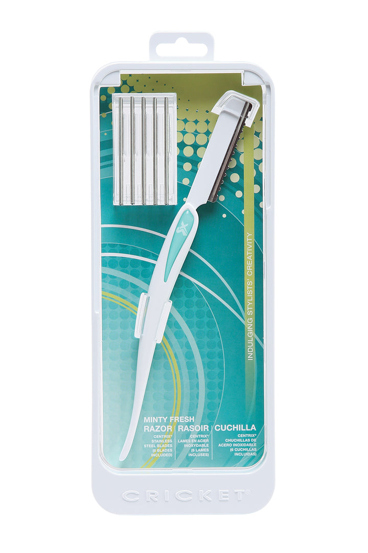 Cricket Stylist Xpressions Minty Fresh Razor