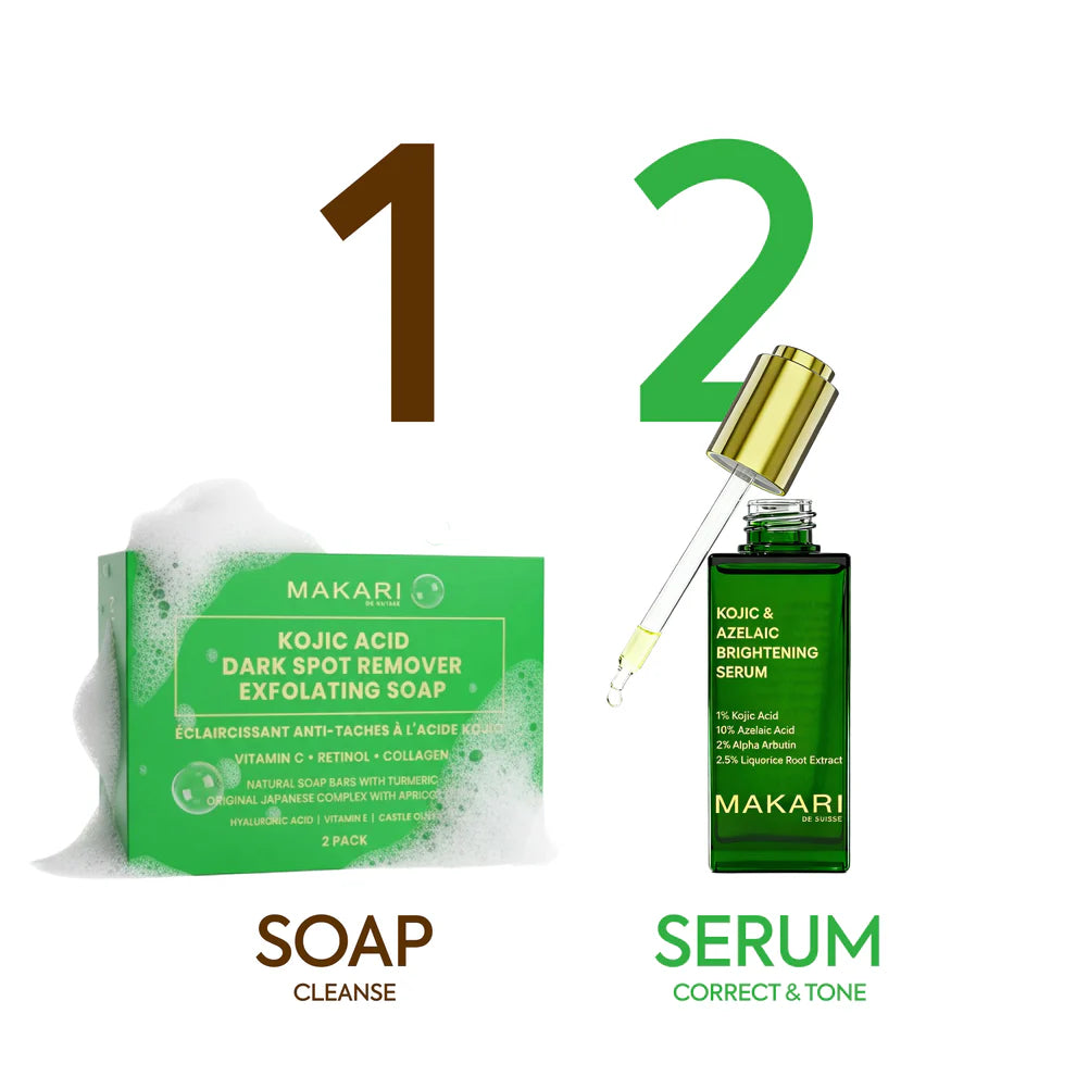 Makari KOJIC ACID DARK SPOT REMOVER SOAP BARS