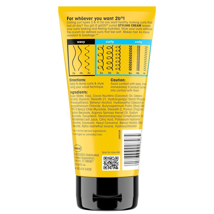 Schwarzkopf Got2B Curled Styling Cream