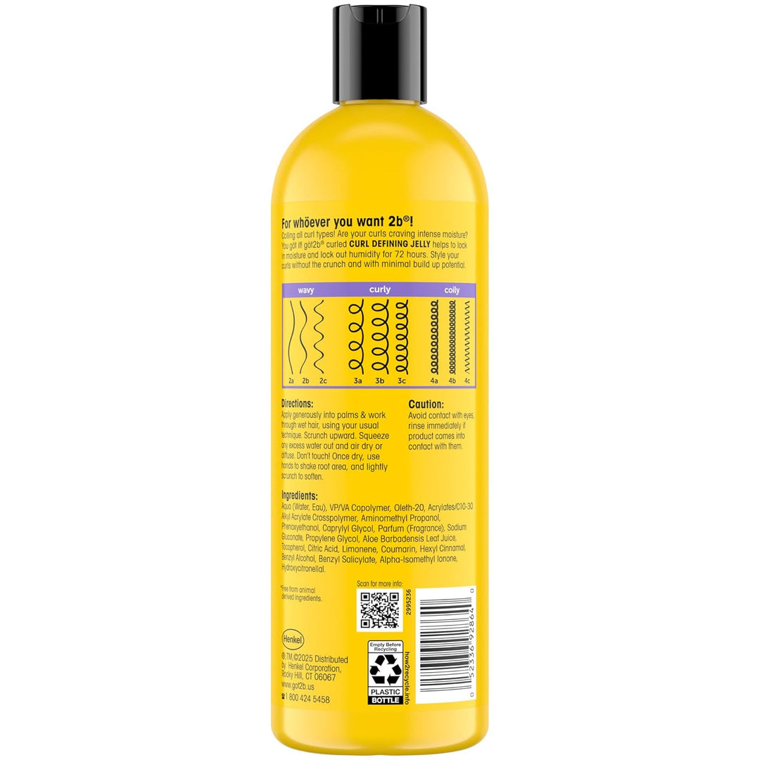 Schwarzkopf Got2B Curled Curl Defining Jelly