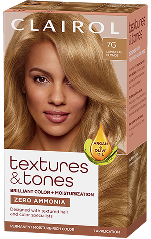 Clairol Texture and Tones Permanent Hair Color