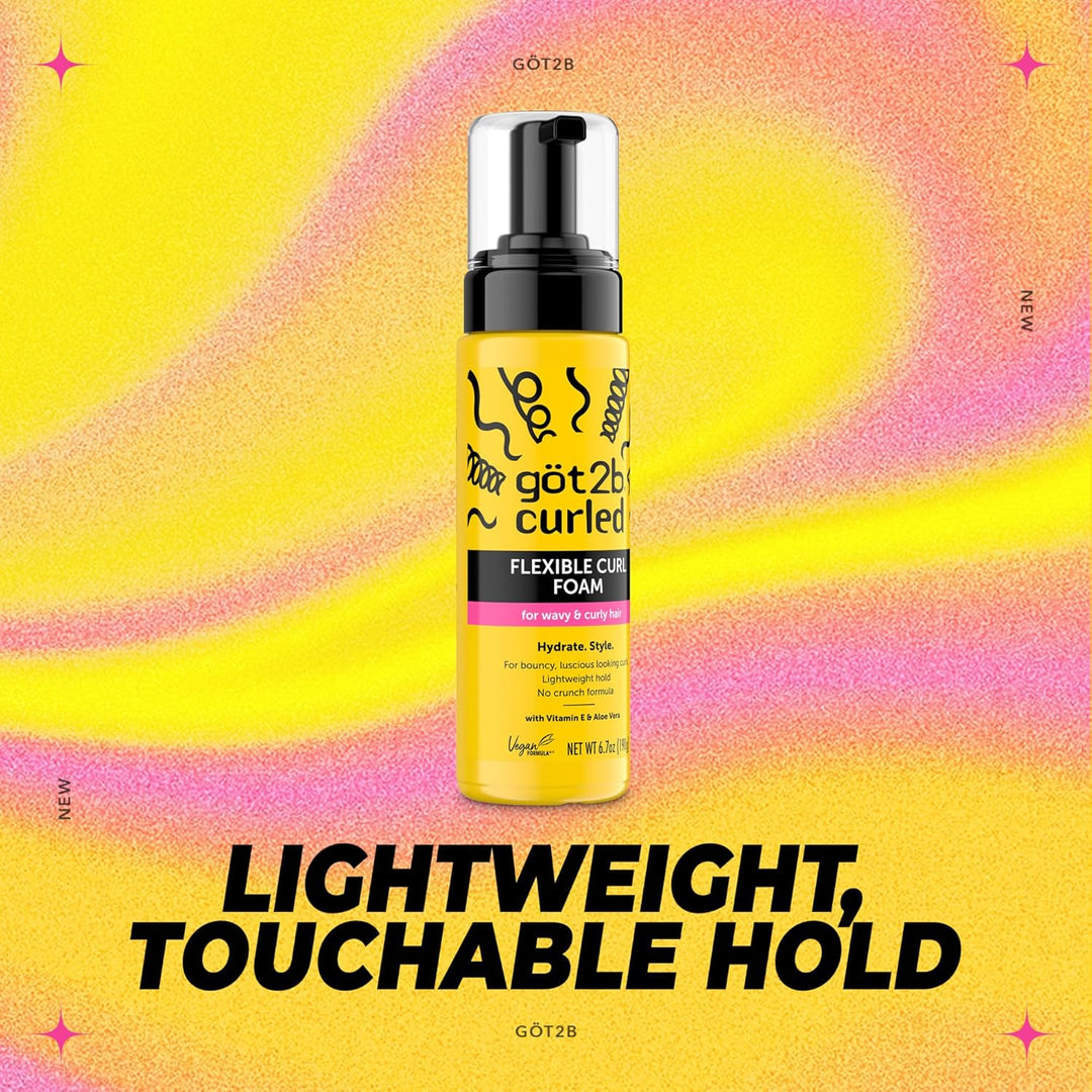 Schwarzkopf Got2B Curled Flexible Curl Foam