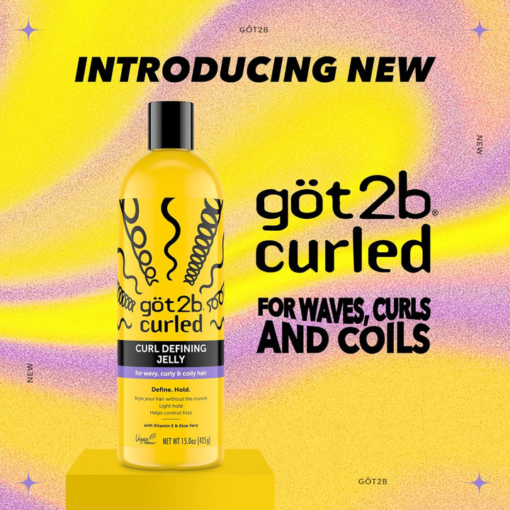Schwarzkopf Got2B Curled Curl Defining Jelly