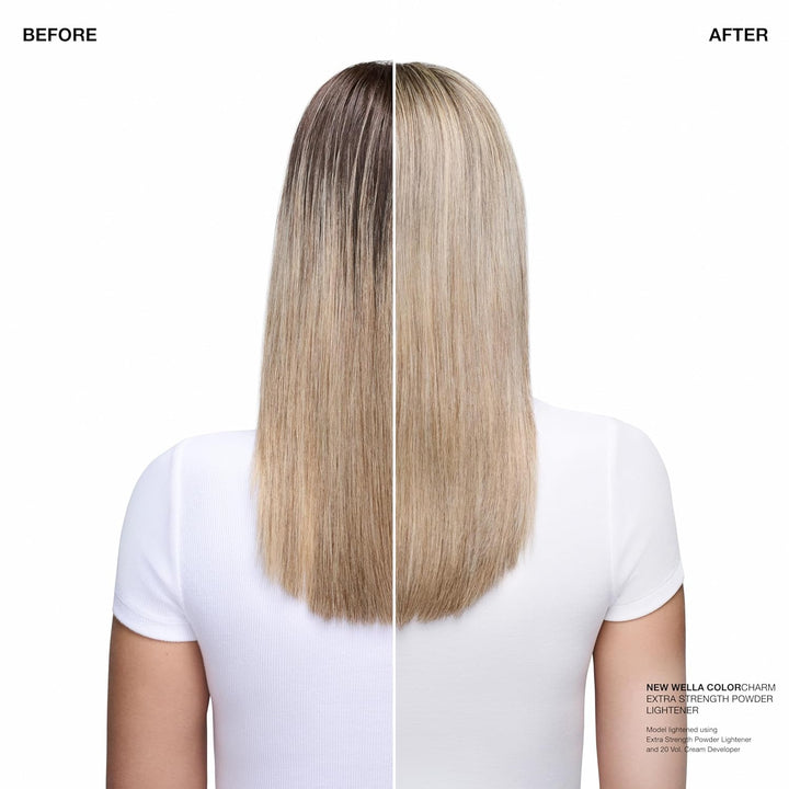 Wella ColorCharm Extra Strength Powder Lightener | Up to 9 Levels of Lift - Sachet