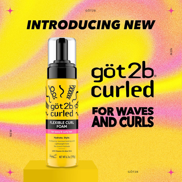 Schwarzkopf Got2B Curled Flexible Curl Foam
