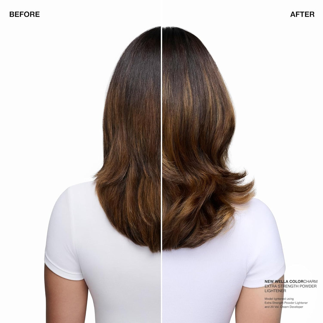 Wella ColorCharm Extra Strength Powder Lightener | Up to 9 Levels of Lift - Sachet