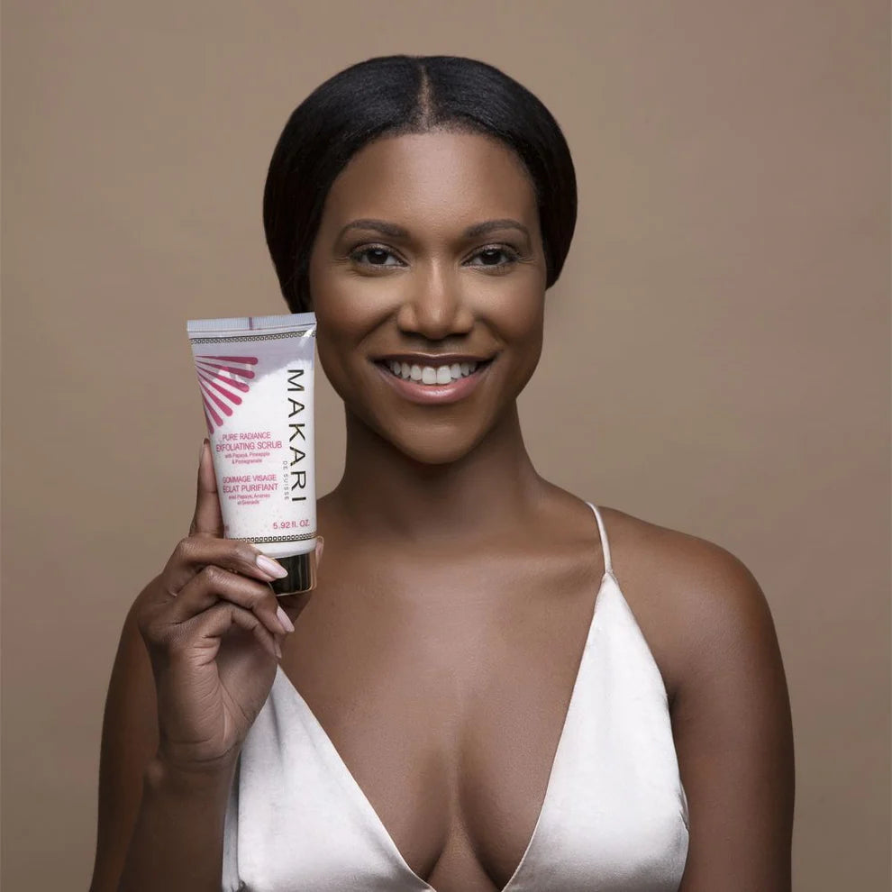 Makari PURE RADIANCE EXFOLIATING SCRUB WITH POMEGRANATE ENZYMES