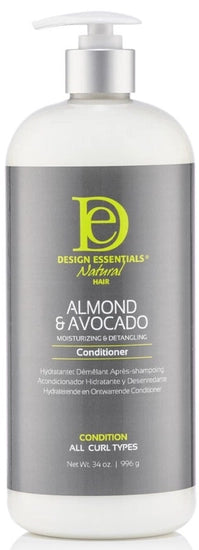 Design Essentials Natural Almond and Avocado Moisturizing and Detangling Conditioner