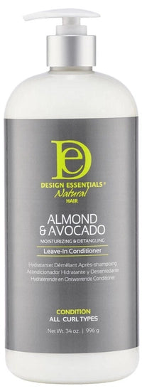 Design Essentials Natural Almond and Avocado Leave-In Conditioner