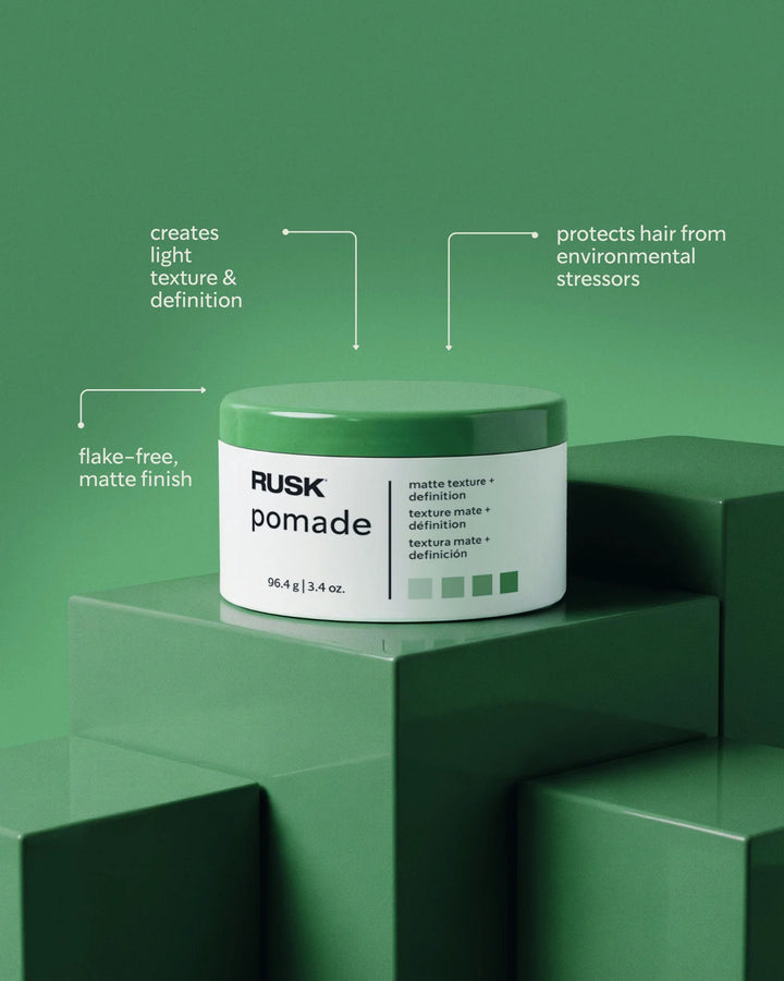 RUSK Pomade Matte Texture and Definition