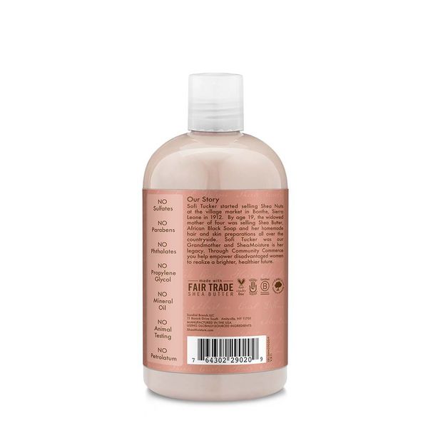 Shea Moisture Coconut & Hibiscus Curl & Shine Hair Shampoo